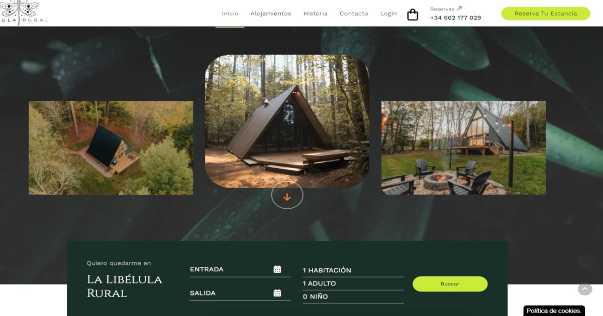 Diseño web a medida: La historia detrás de lalibelularural.es