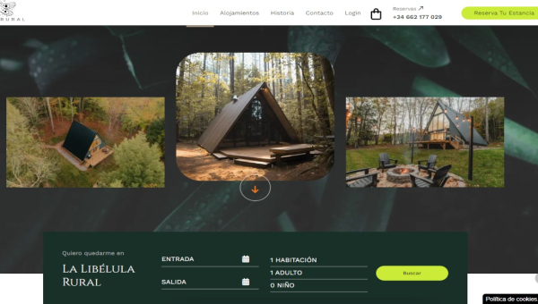 Diseño web a medida: La historia detrás de lalibelularural.es